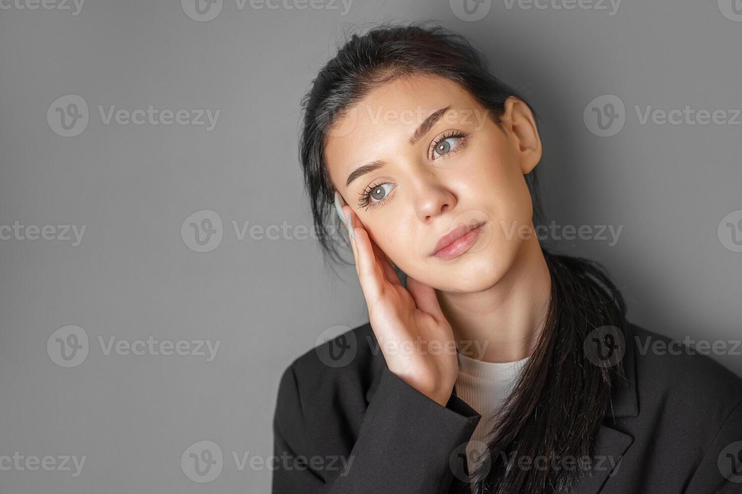 bellissimo giovane attività commerciale donna ritratto foto