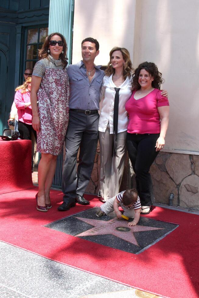 jennifer beals fabian sanchez Marlee matlino e marissa jaret winokur figlio zev frequentando il hollywood camminare di fama cerimonia per Marlee matlino su hollywood viale nel los angeles circa su Maggio 6 2009 foto