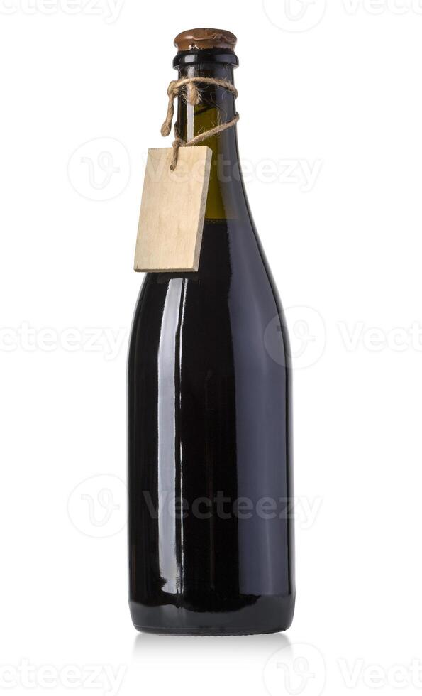 Vintage ▾ vino bottiglie con vuoto foto