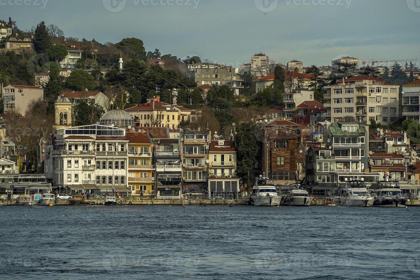 bebek quartiere Visualizza a partire dal Istanbul bosphorus crociera foto