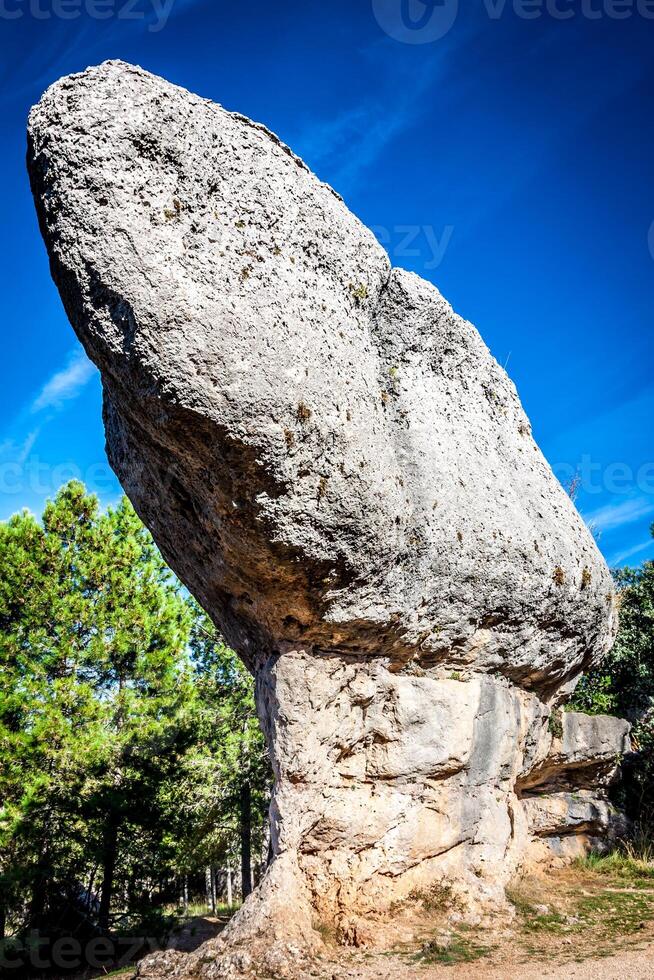 il ciudad incantata incantata città cuenca Spagna foto