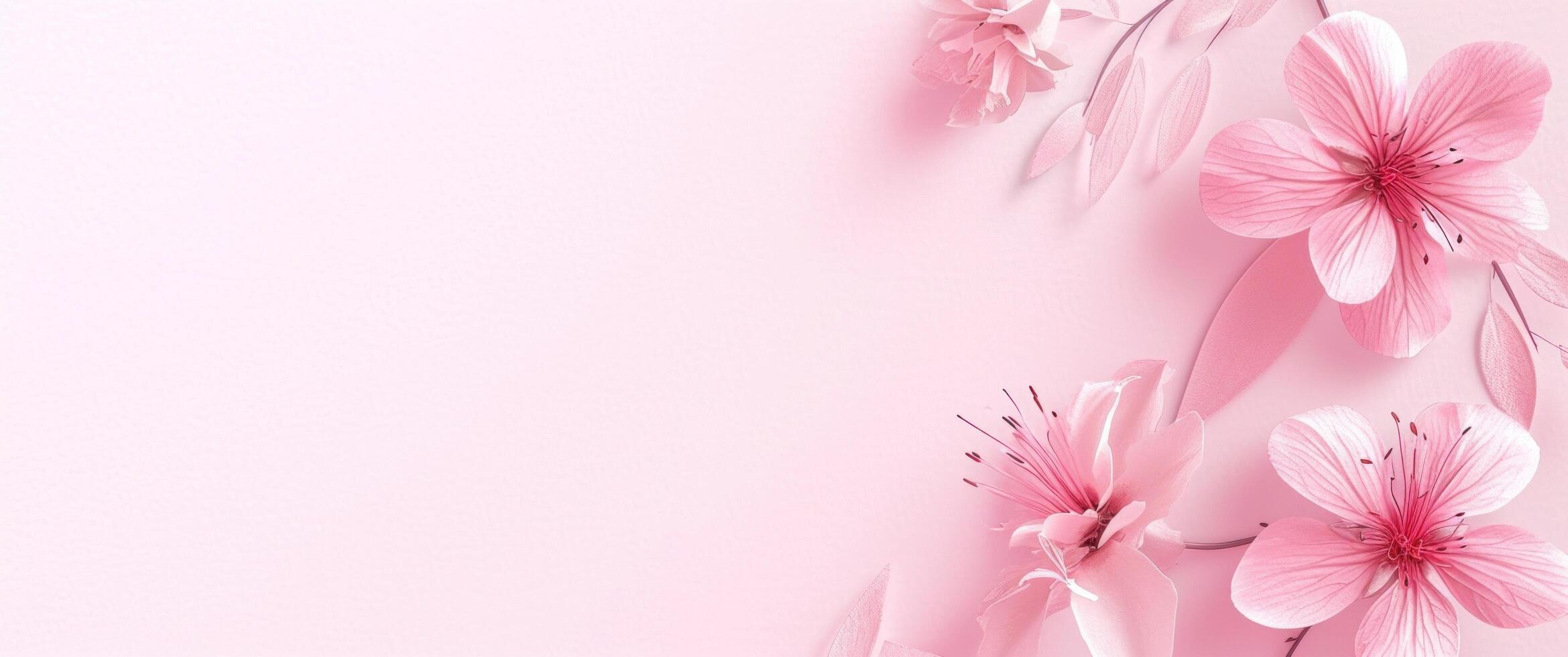 ai generato rosa e bianca sfondo pieno di rosa fiori fiori foto