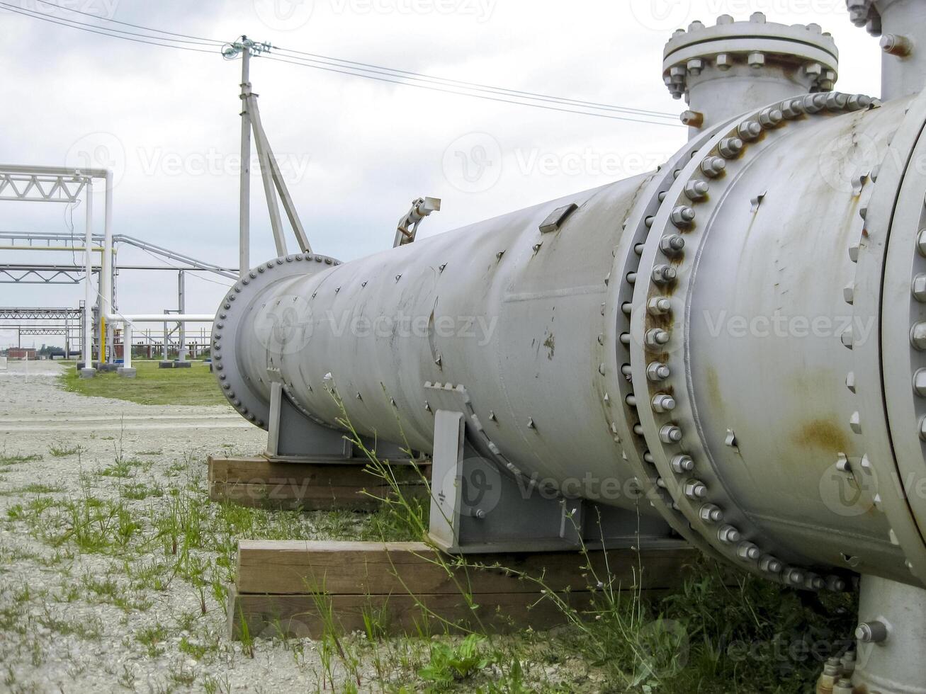 nuovo calore scambiatori pronto per installazione. foto