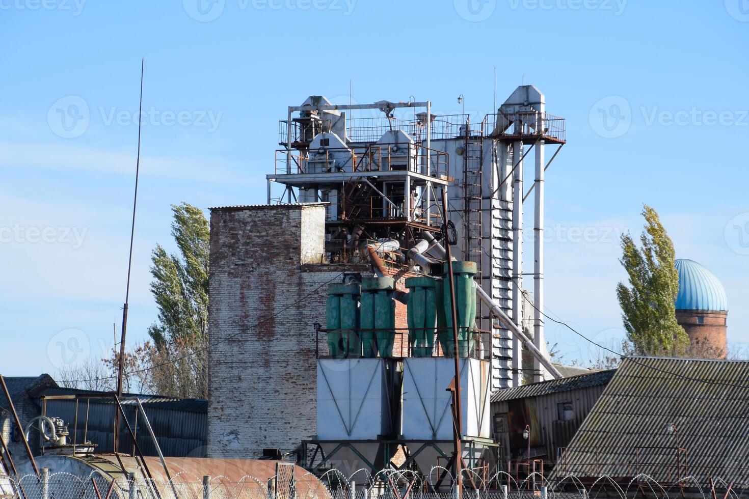 attrezzatura di il vecchio grano terminale foto