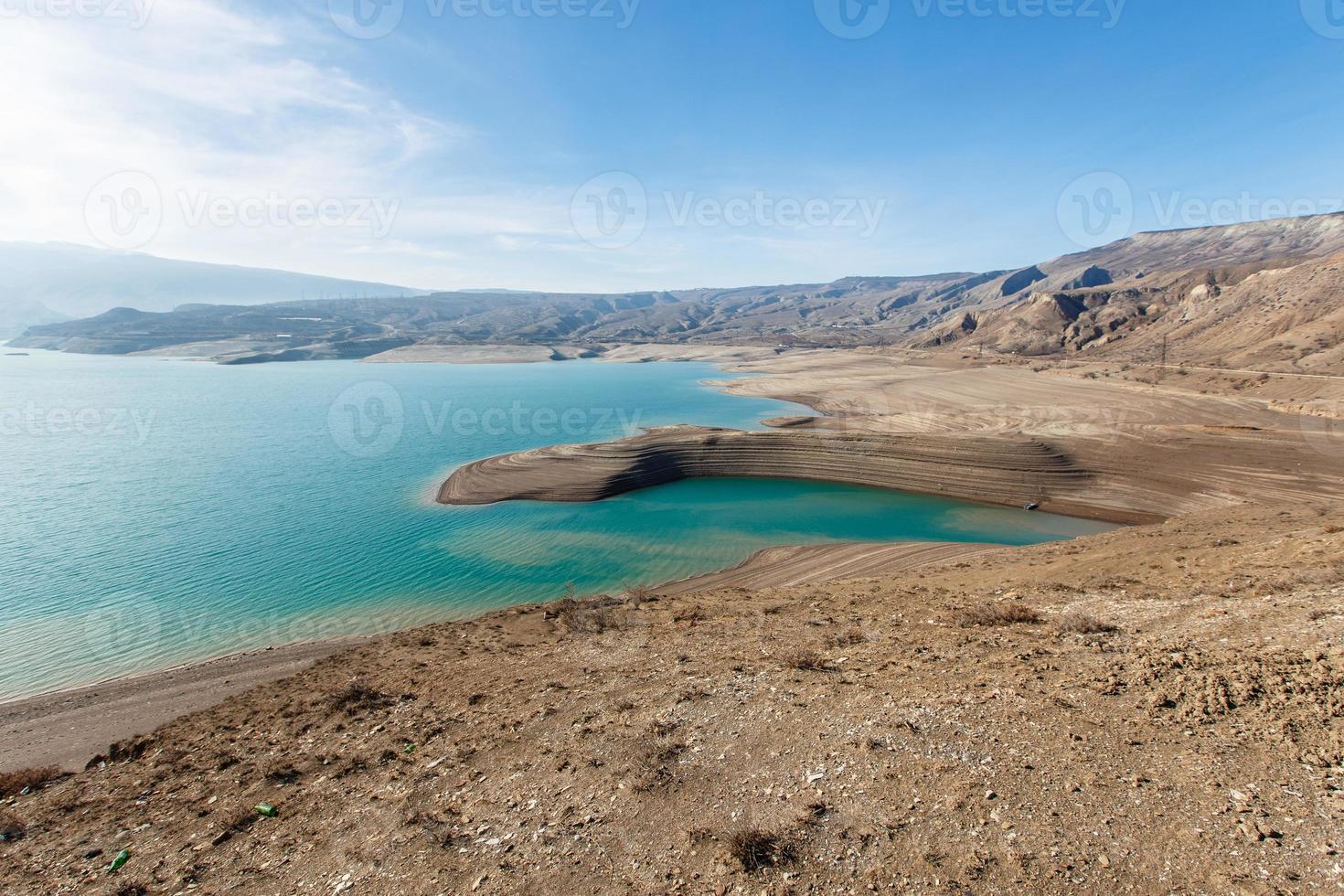 canyon del sulak. chirkeyskaya hpp.natura del caucaso. Daghestan, Russia. foto