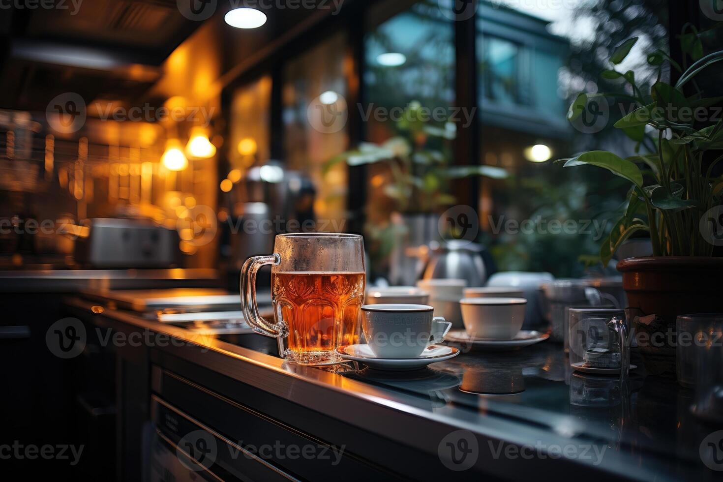 ai generato quotidiano attività nel il cucina professionale pubblicità cibo fotografia foto