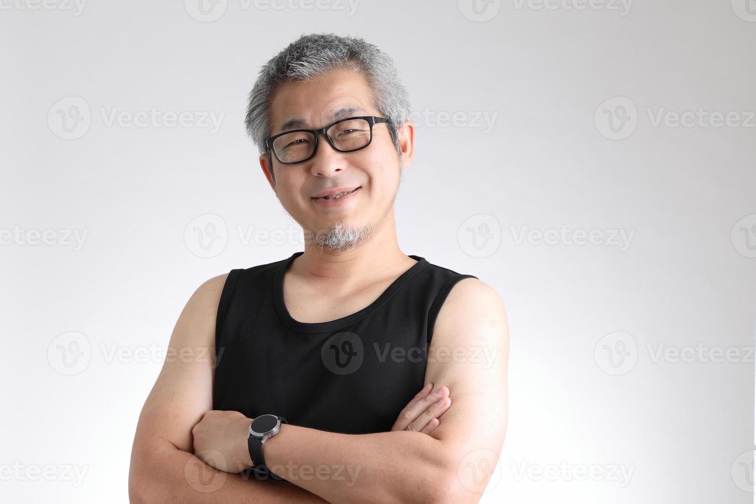 uomo sportivo asiatico foto