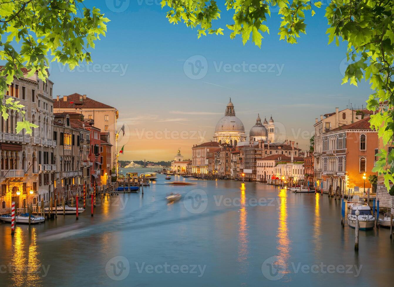 calma sera nel Venezia foto