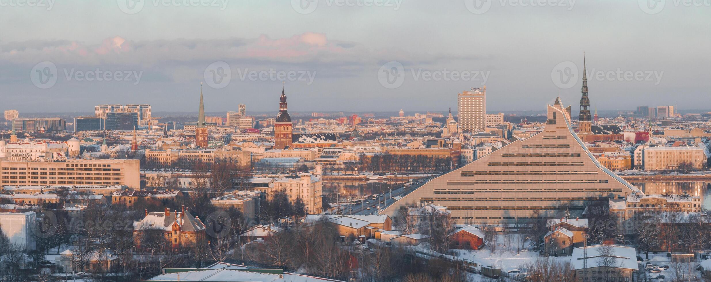 riga, Lettonia. aprile 10, 2019. Visualizza di il lettone nazionale biblioteca nel riga. foto