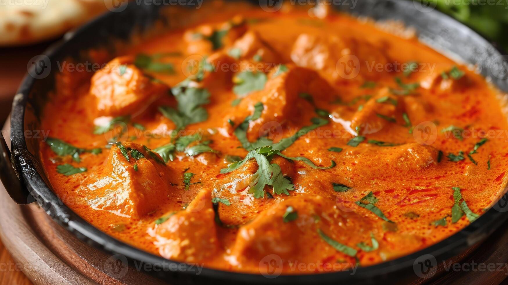 ai generato pollo tikka masala foto