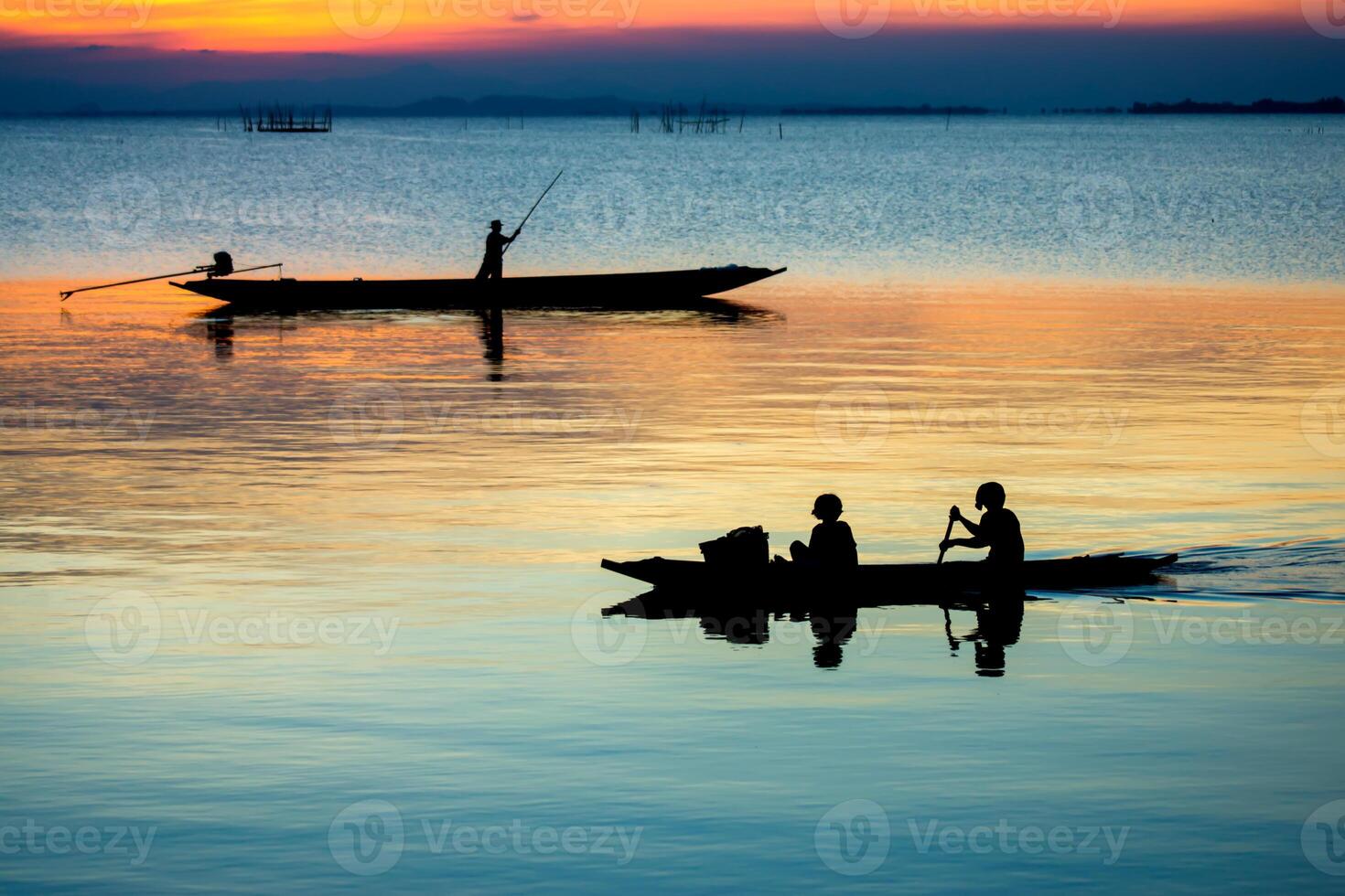 la barca da pesca foto