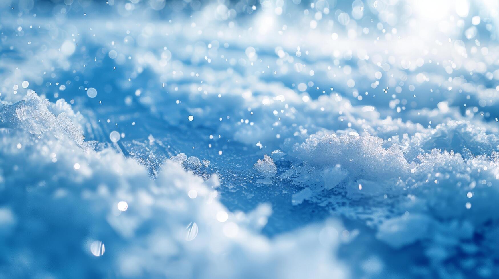 ai generato nevoso textures e ghiacciato blues catturare il Magia di inverno gli sport foto