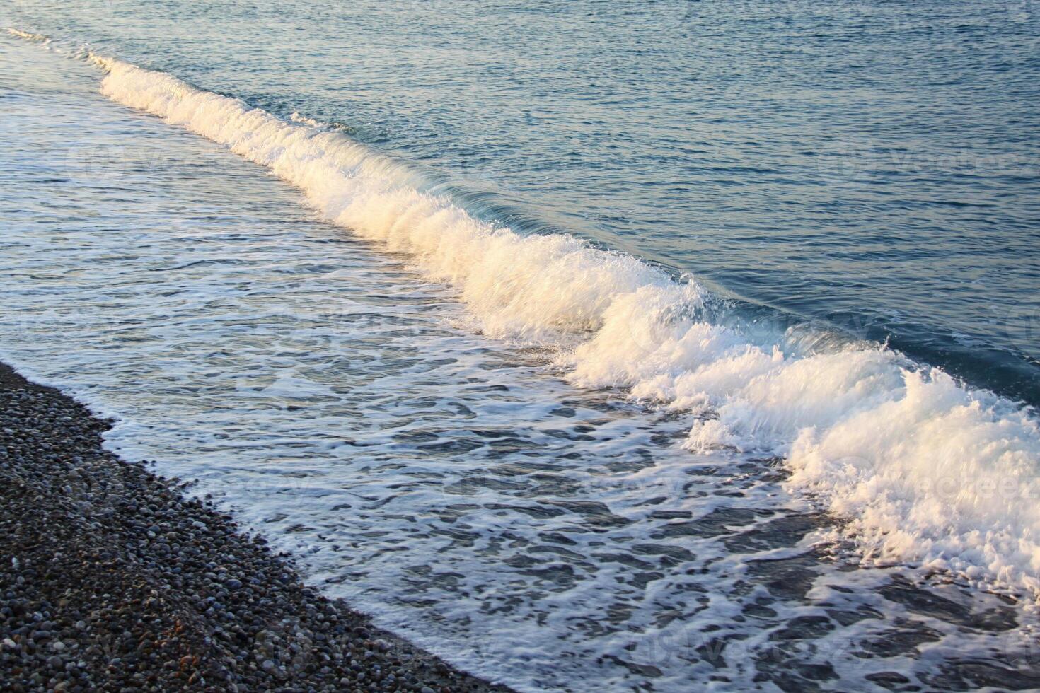 spiaggia, mediterraneo costa, Turchia foto