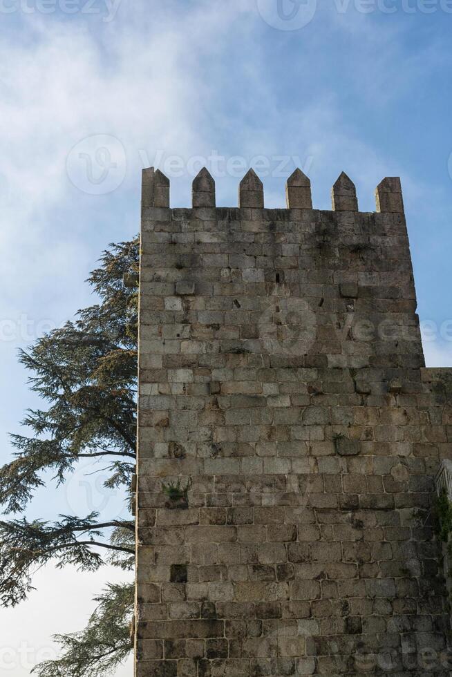 vecchio cittadina nel porto foto