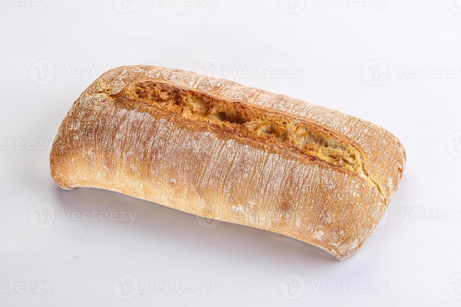 italiano Ciabatta pane fresco e Crosta foto