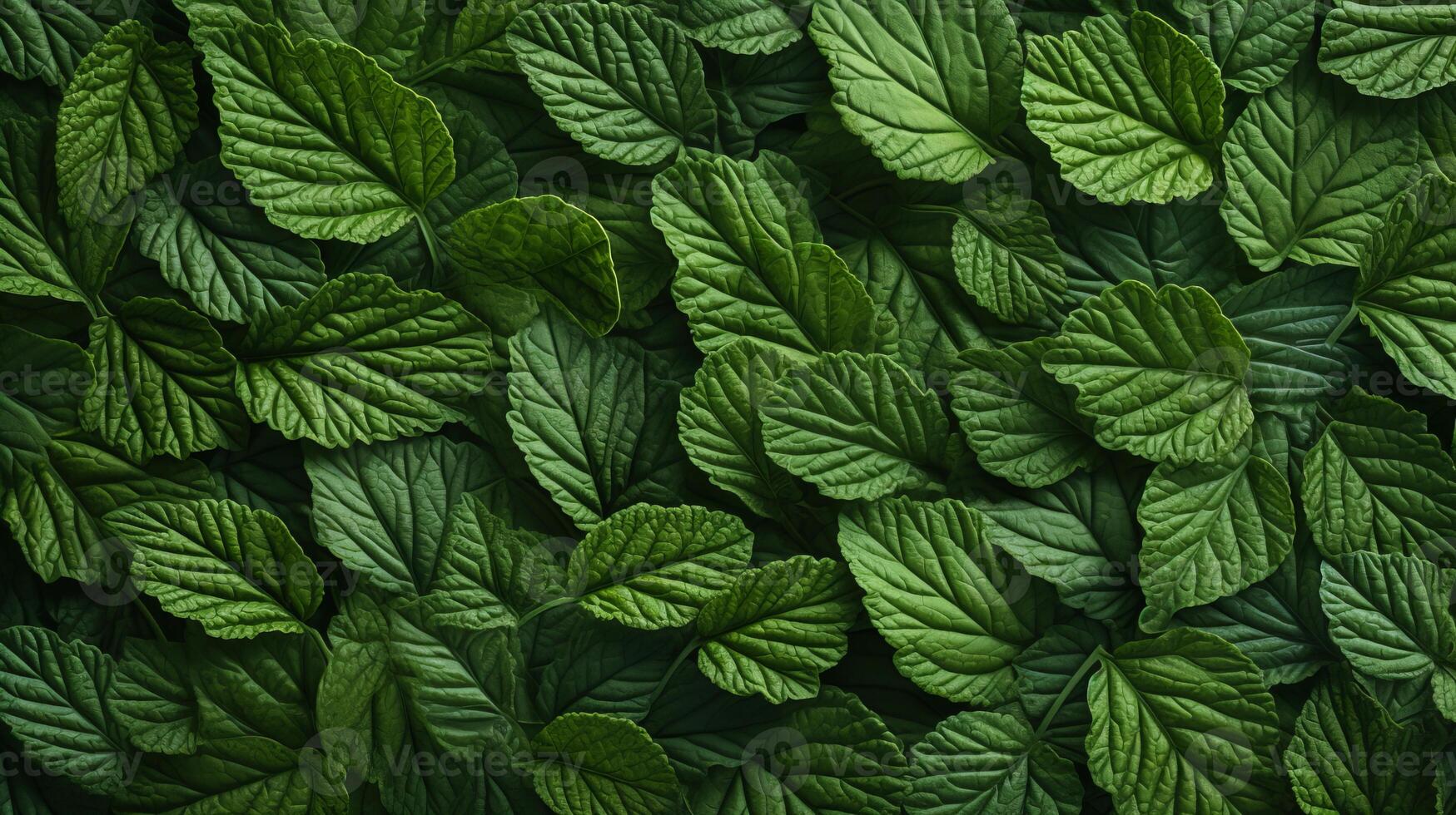 ai generato vicino su di di moda verde foglia struttura, astratto macro albicocca le foglie su bianca sfondo. foto