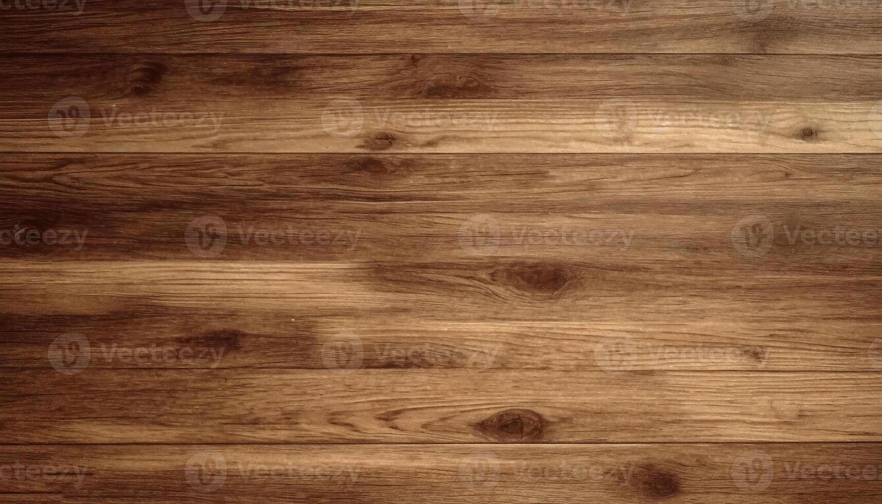 avvicinamento Visualizza di Marrone di legno assi del pavimento con naturale grano modello foto