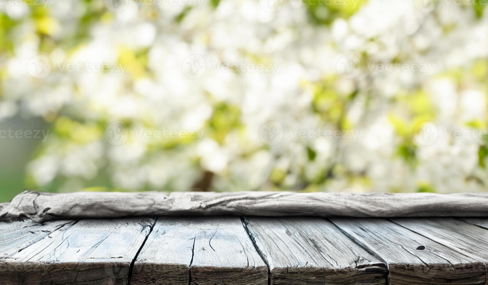 vuoto vecchio di legno tavolo sfondo foto