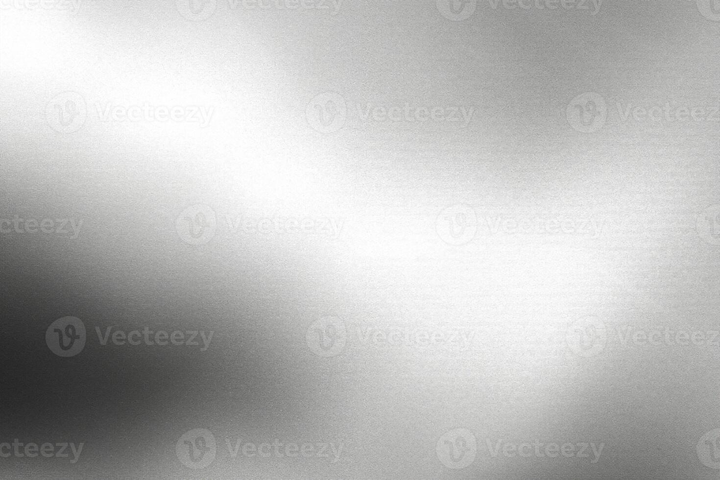 leggero splendente giù su argento Foglio metallo parete con copia spazio, sfondo sfondo foto