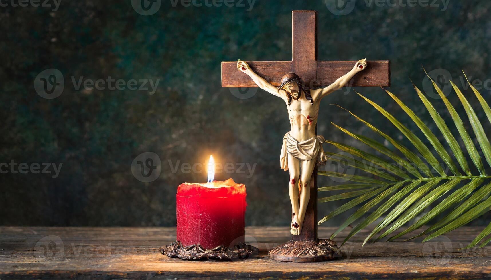 ai generato cenere mercoledì concetto. ciotola con cenere e santo attraversare foto