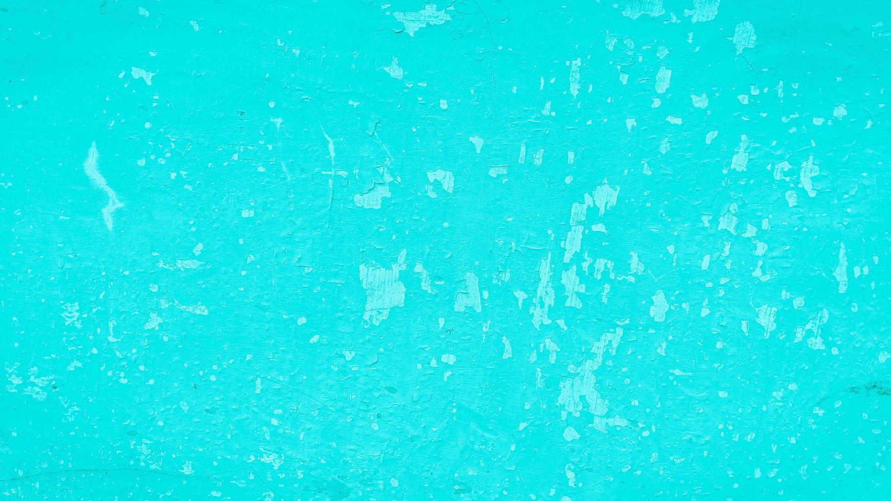 texture di sfondo della parete verde acqua foto