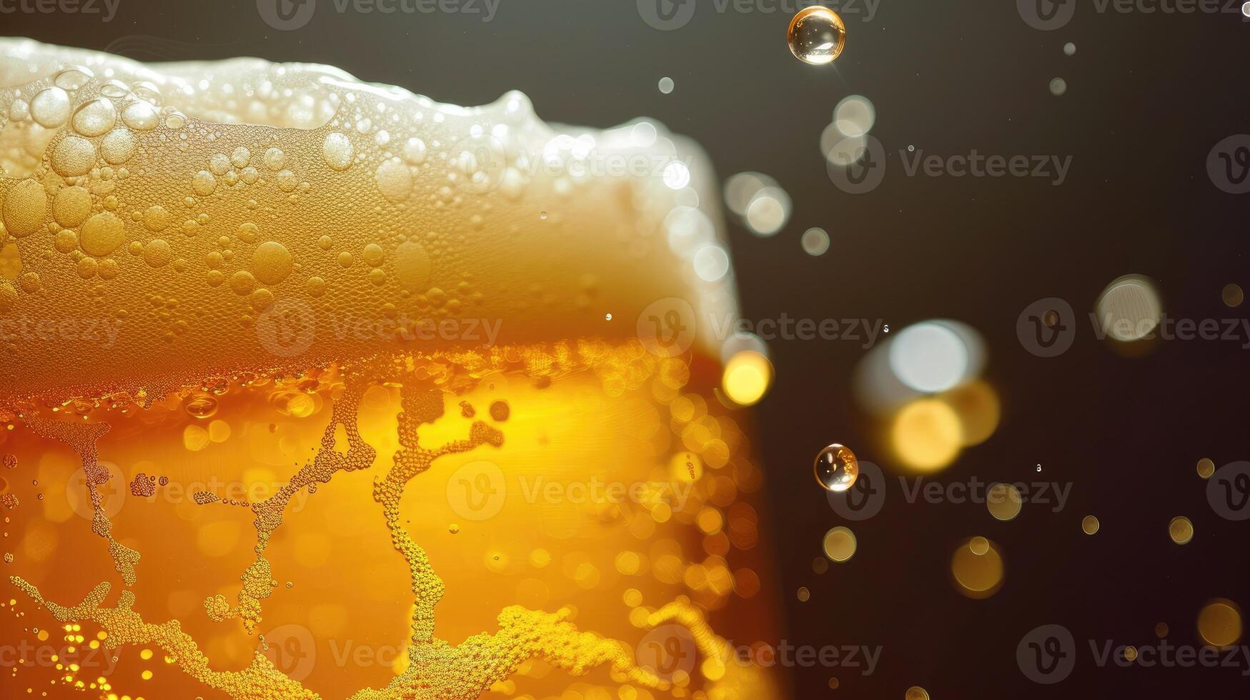 ai generato birra versando, bolla schiuma, bicchiere, onda curva sfondo. ai generato. foto