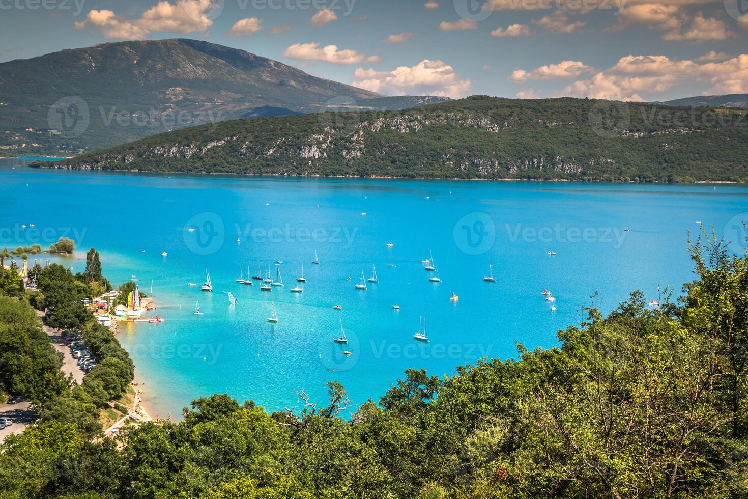 st croce lago, les gole du verdone, Provenza, Francia foto