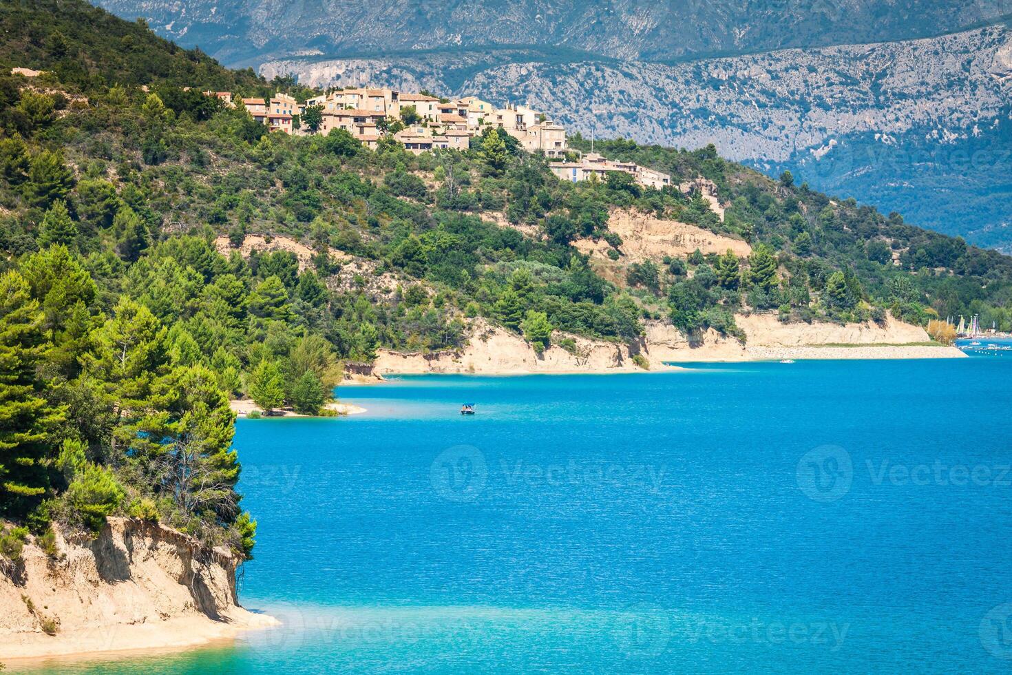 st croce lago, les gole du verdone, Provenza, Francia foto