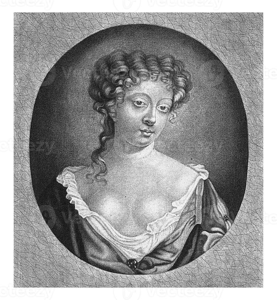 ritratto eleonora gwyn, Abramo de blois, dopo Peter lely Signore, 1679 - 1709 foto