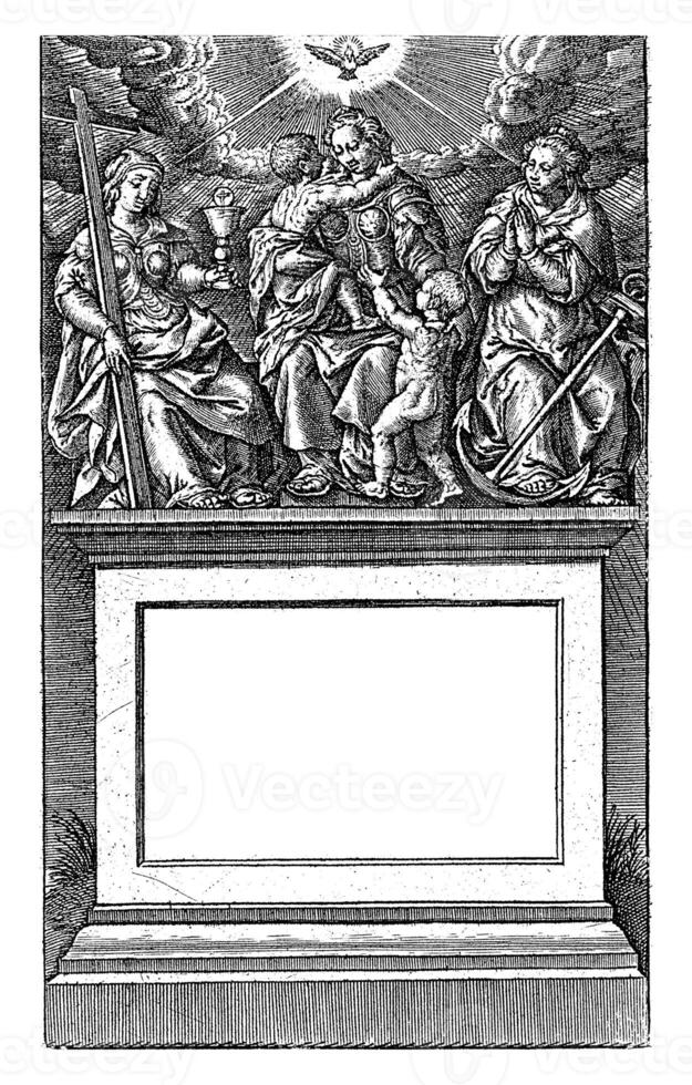 divine virtù, hieronymus Wierix, 1563 - prima 1619 foto