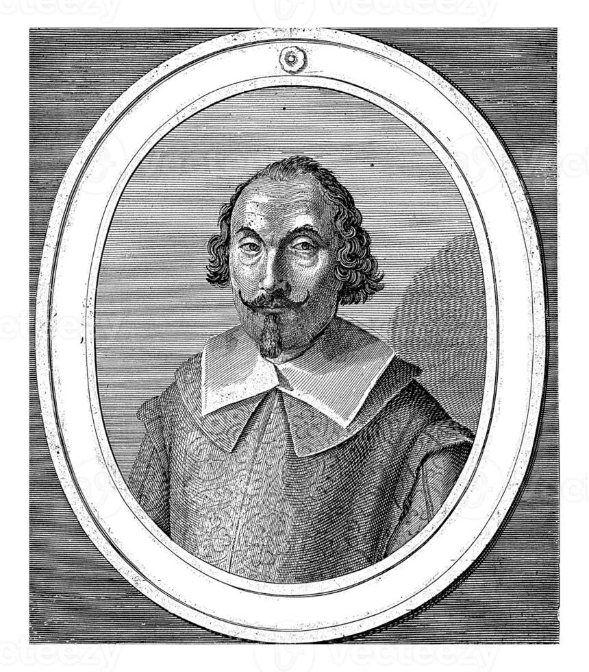 ritratto di teologo ottavio Ferrario, giovanni giorgi, 1600 - 1699 foto