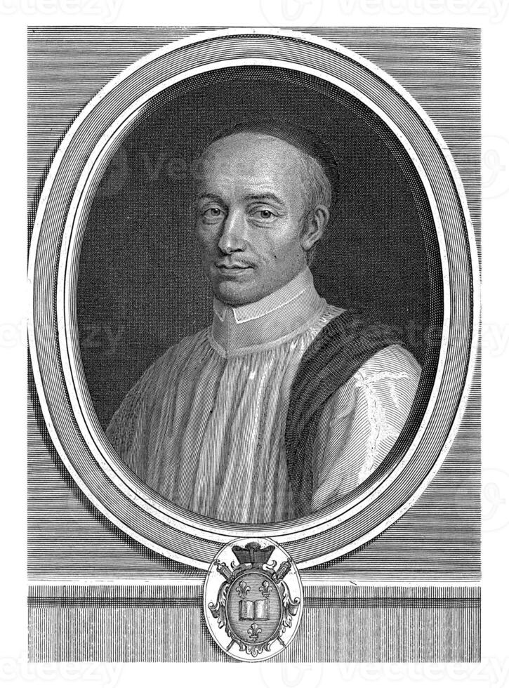 ritratto di pierre lallemant, Roberto Nanteuil, 1678 foto