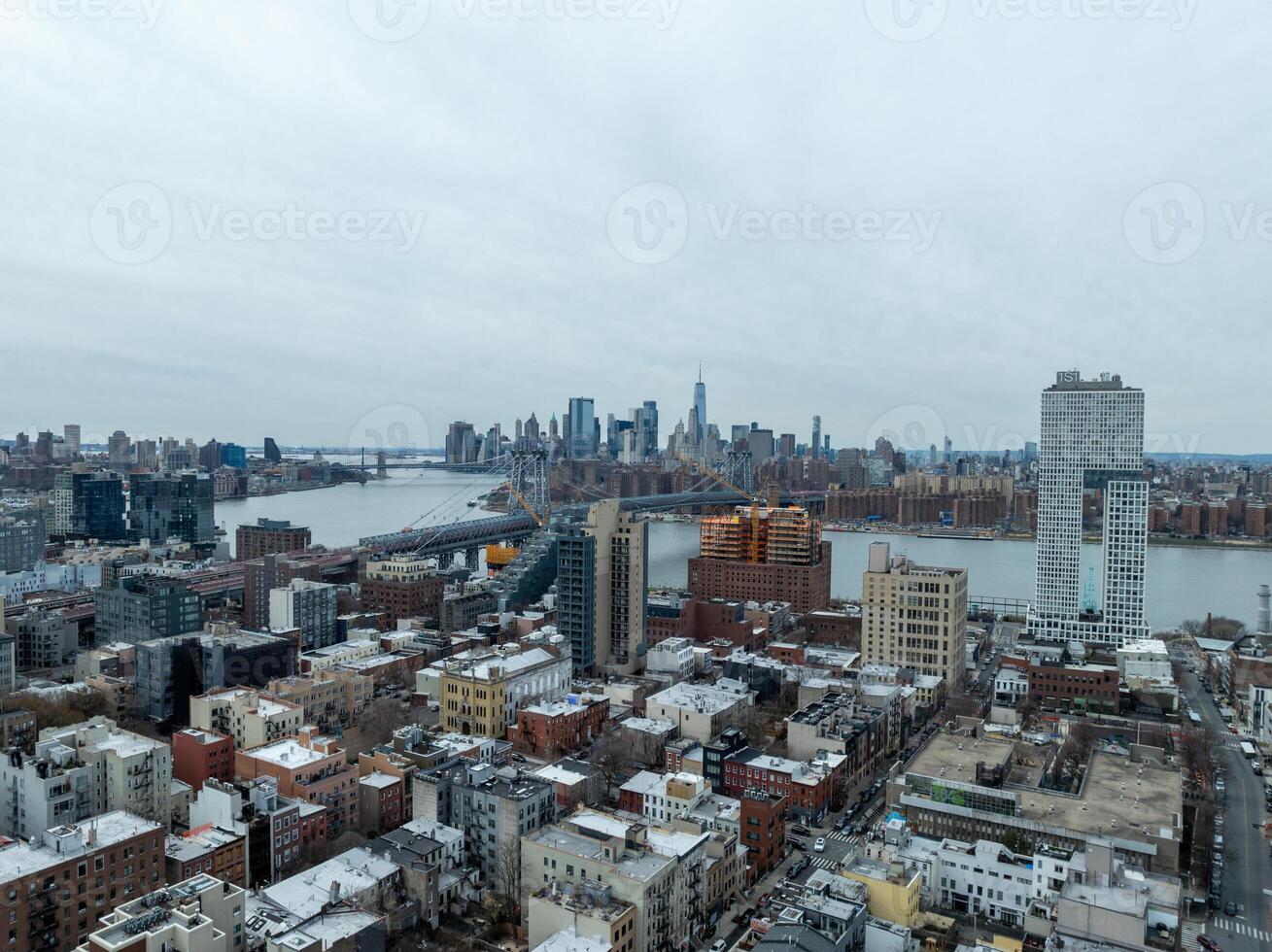 aereo williamsburg - nuovo York città foto