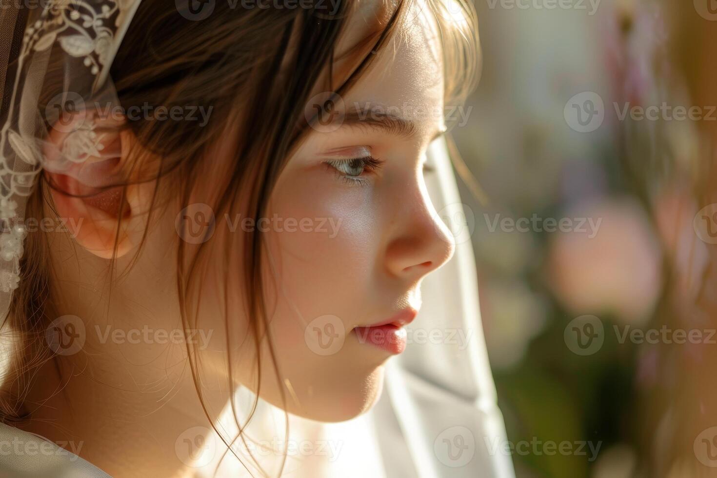 ai generato nel un' cattolico Chiesa, io volontà essere ricevente mio primo santo comunione nel Polonia su martedì, ottobre 5, 2020. foto