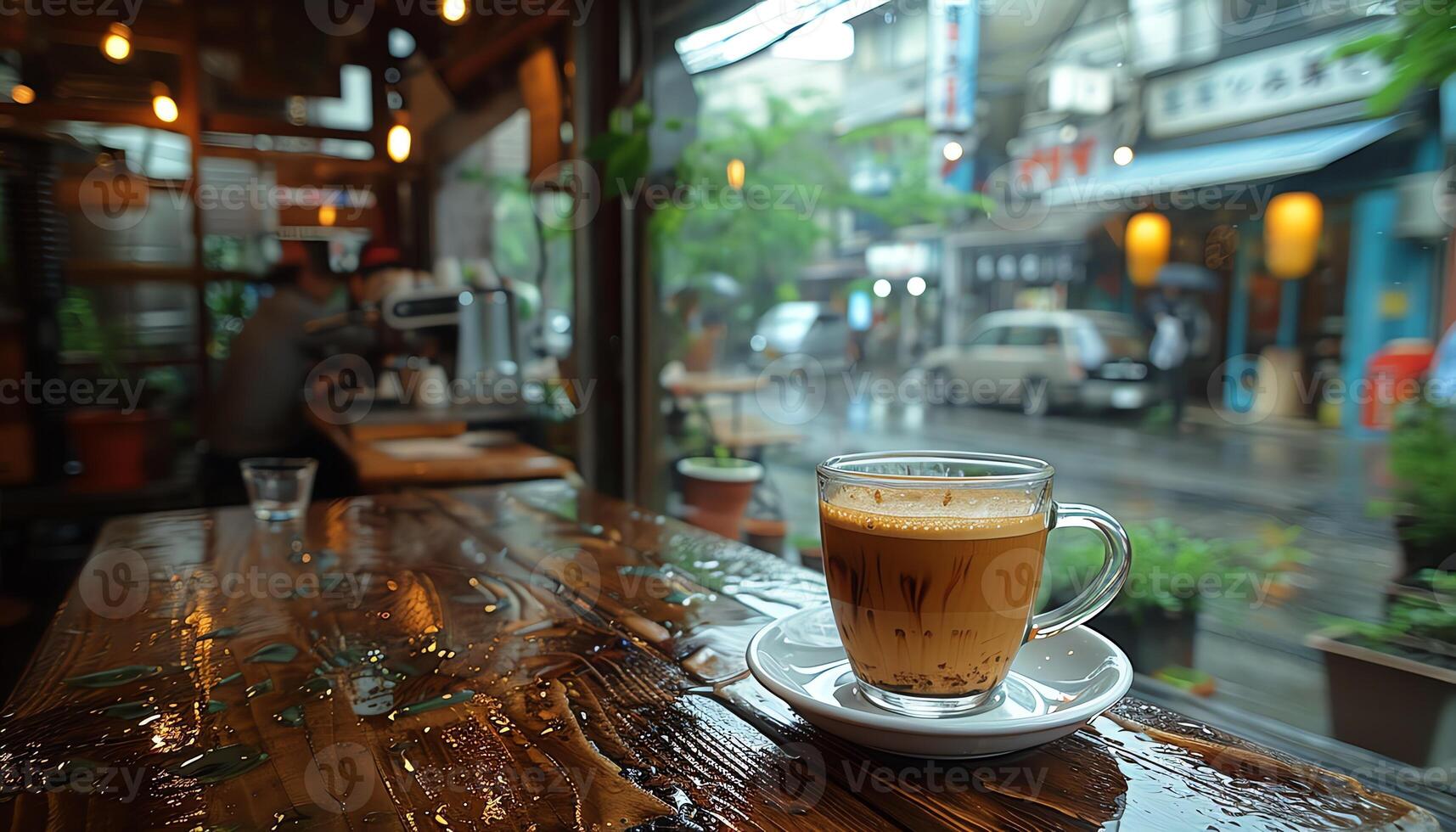 ai generato caffè sfondo Immagine foto