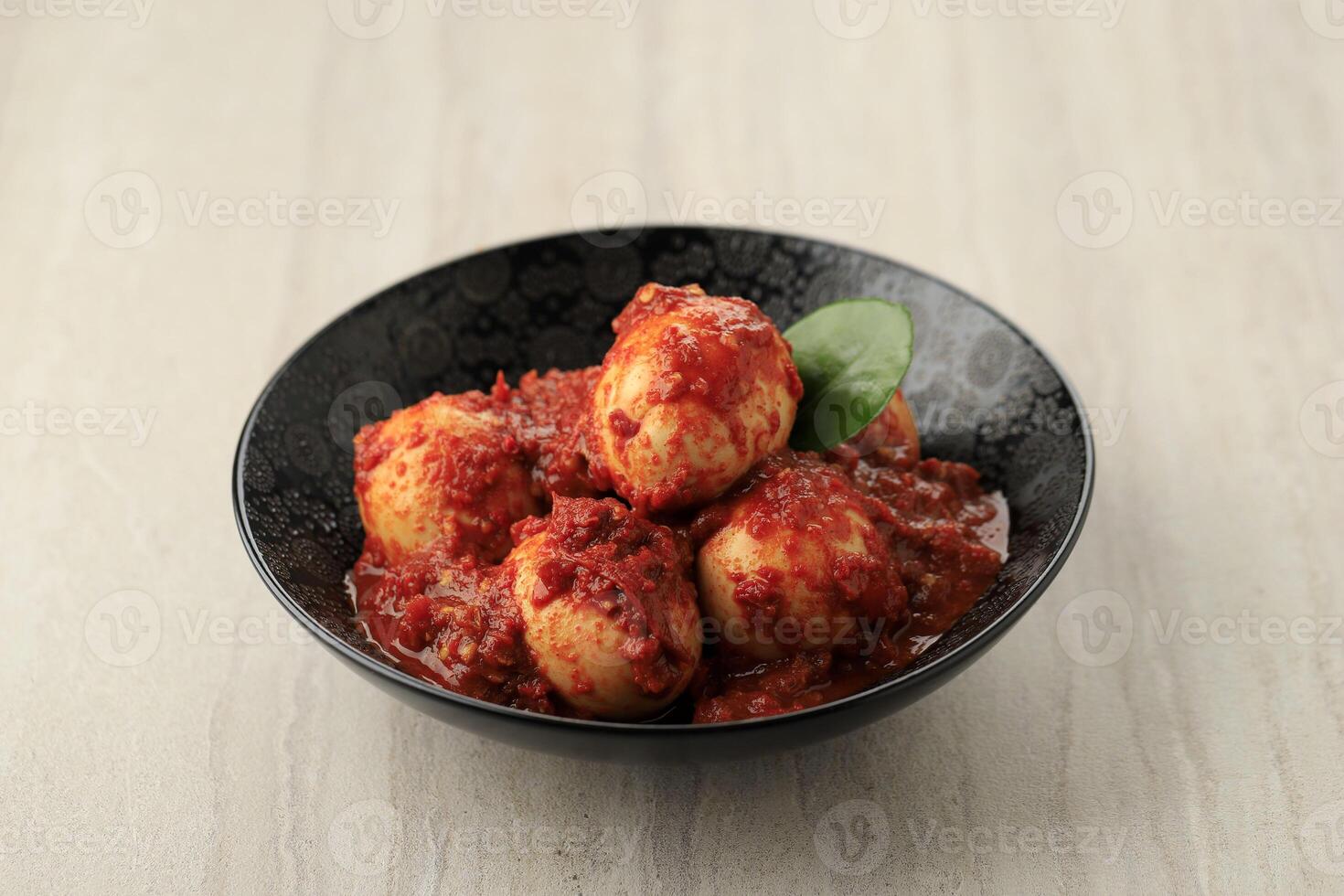 telur bumbu baldo o speziato bollito uovo foto