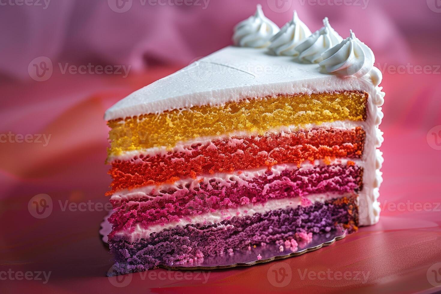 ai generato bellissimo decorato torta design professionale pubblicità cibo fotografia foto