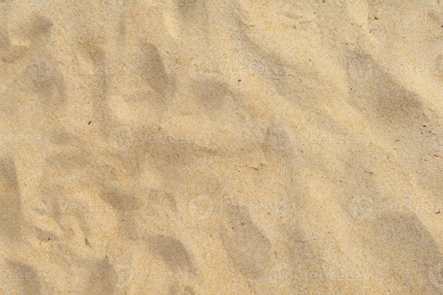 spiaggia sabbia sfondo, strutturato costiero beatitudine foto