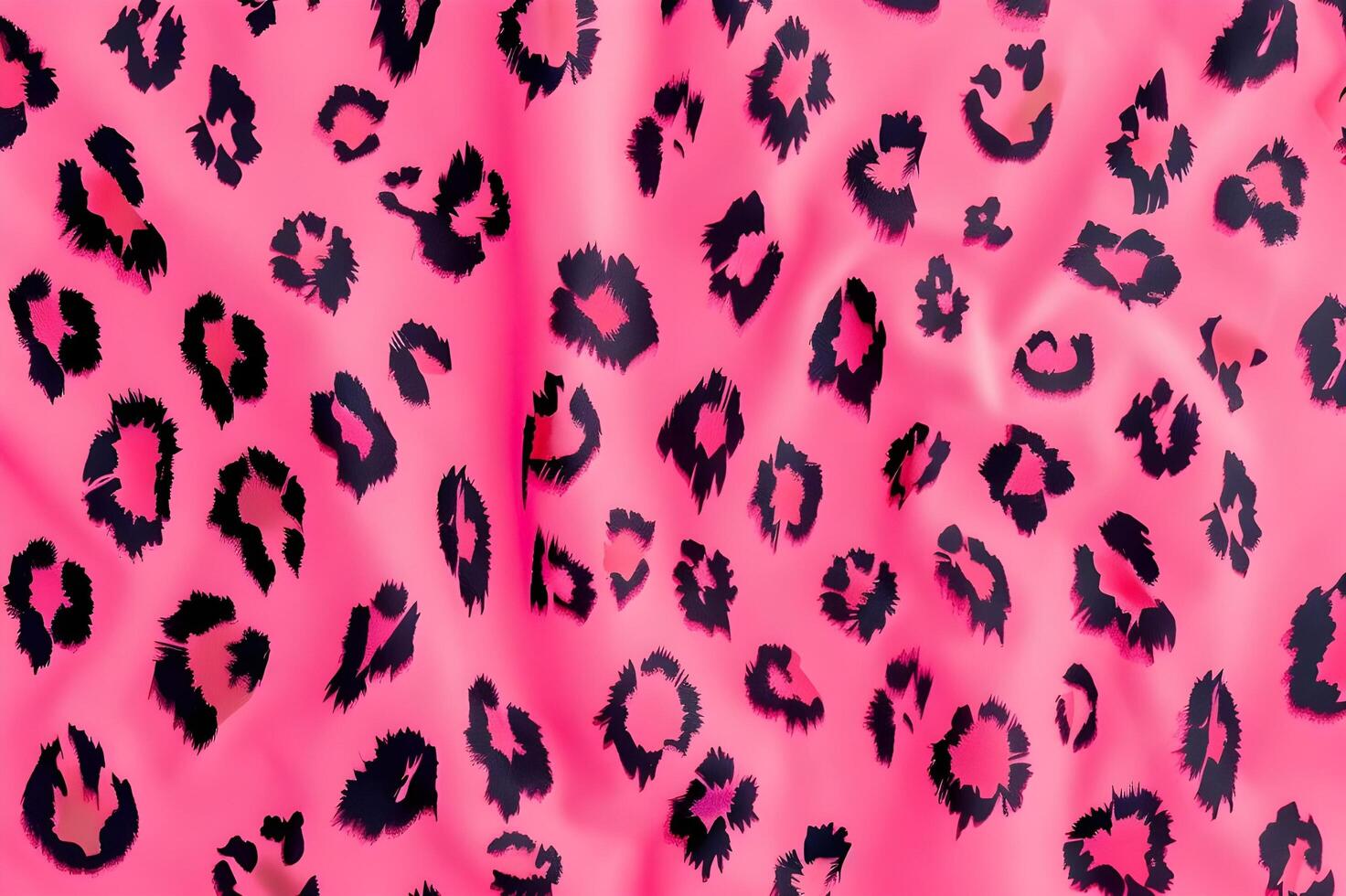 ai generato leopardo luxe rosa leopardo Stampa sfondo foto