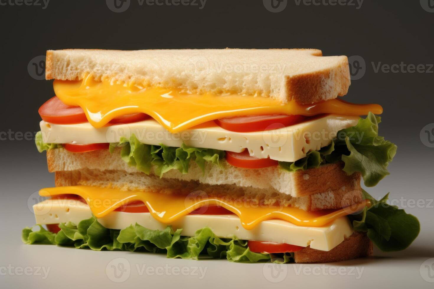 ai generato delizioso Sandwich con Manzo e cipolla. creare ai foto