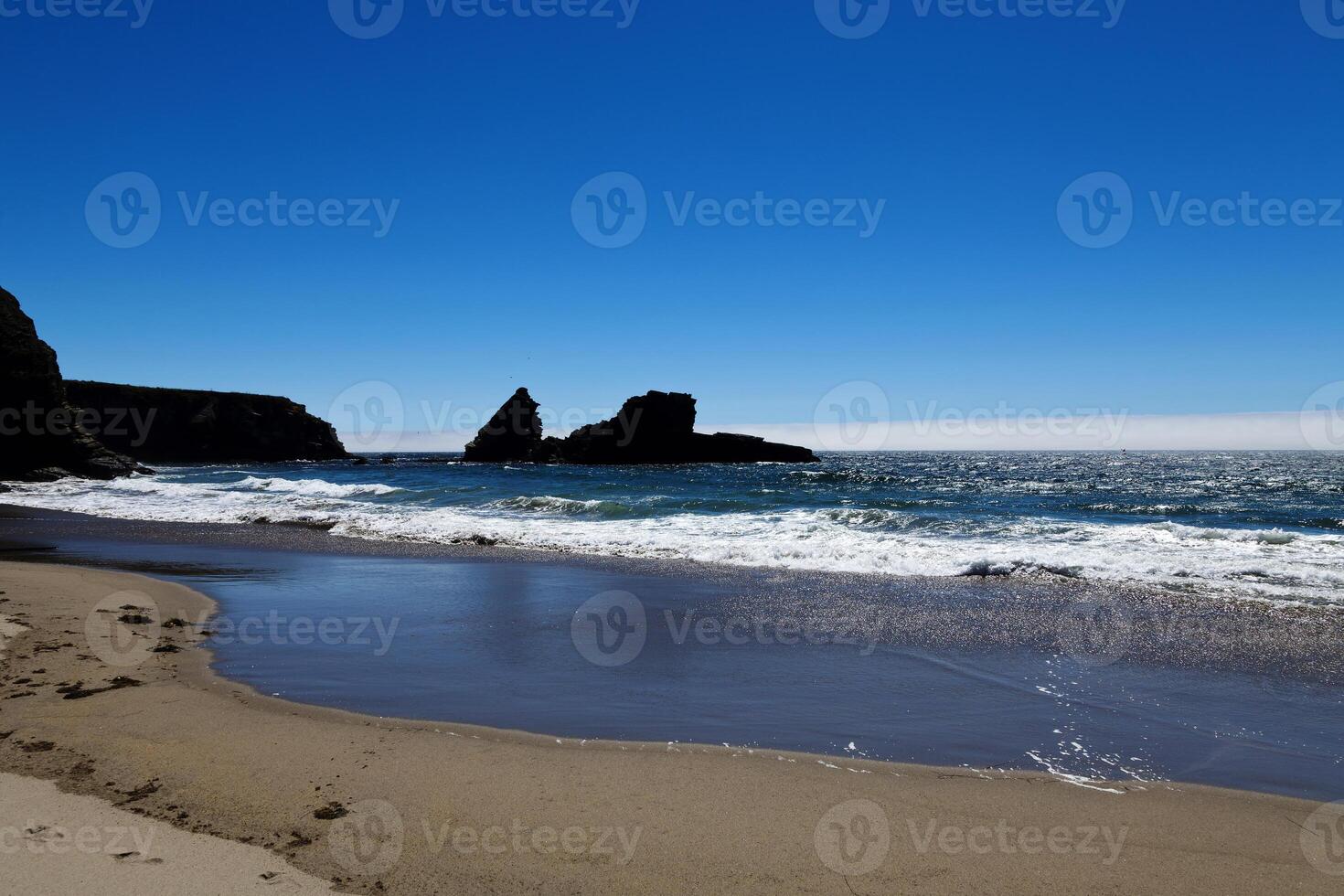 settentrionale California spiaggia estate tempo blu cieli foto