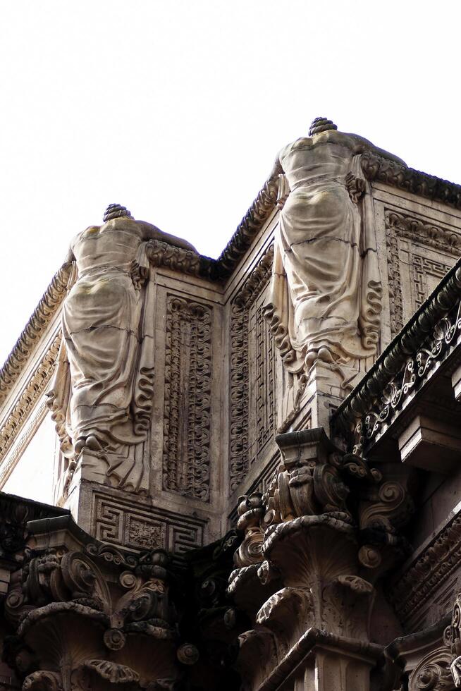 san Francesco, circa, 2014 - palazzo di bene arti colonne architettura dettaglio foto