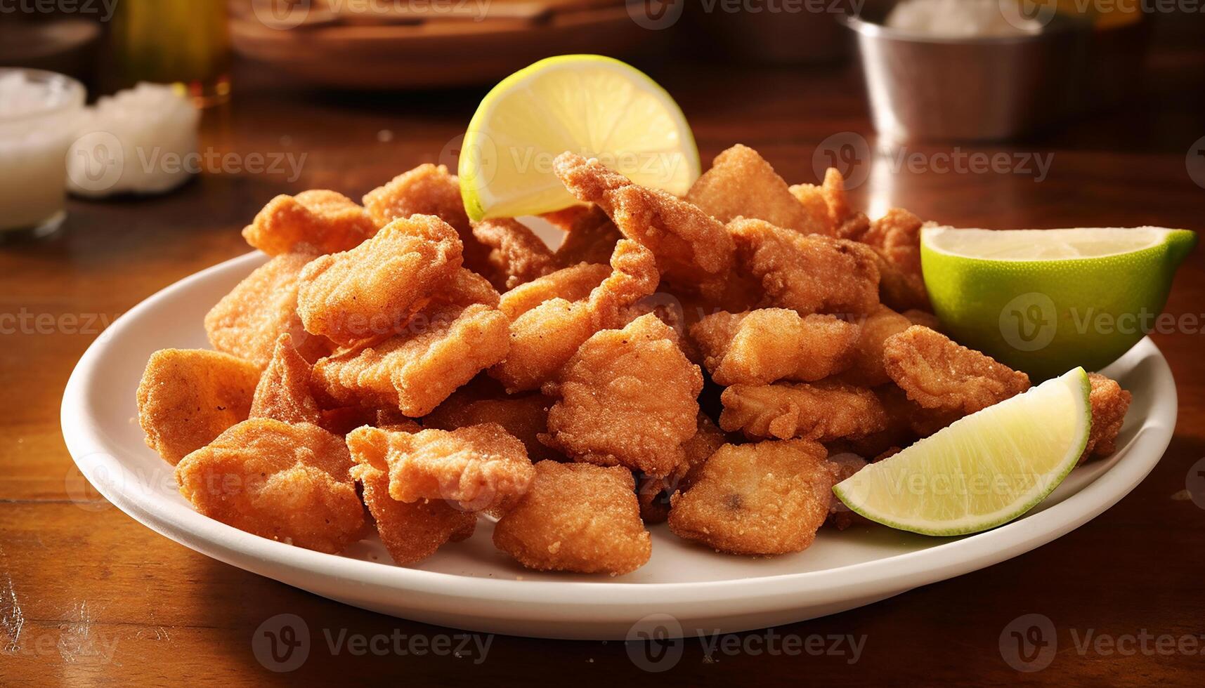 ai generato grigliato pesce filetto con Limone fetta, insalata, e salutare mangiare generato di ai foto