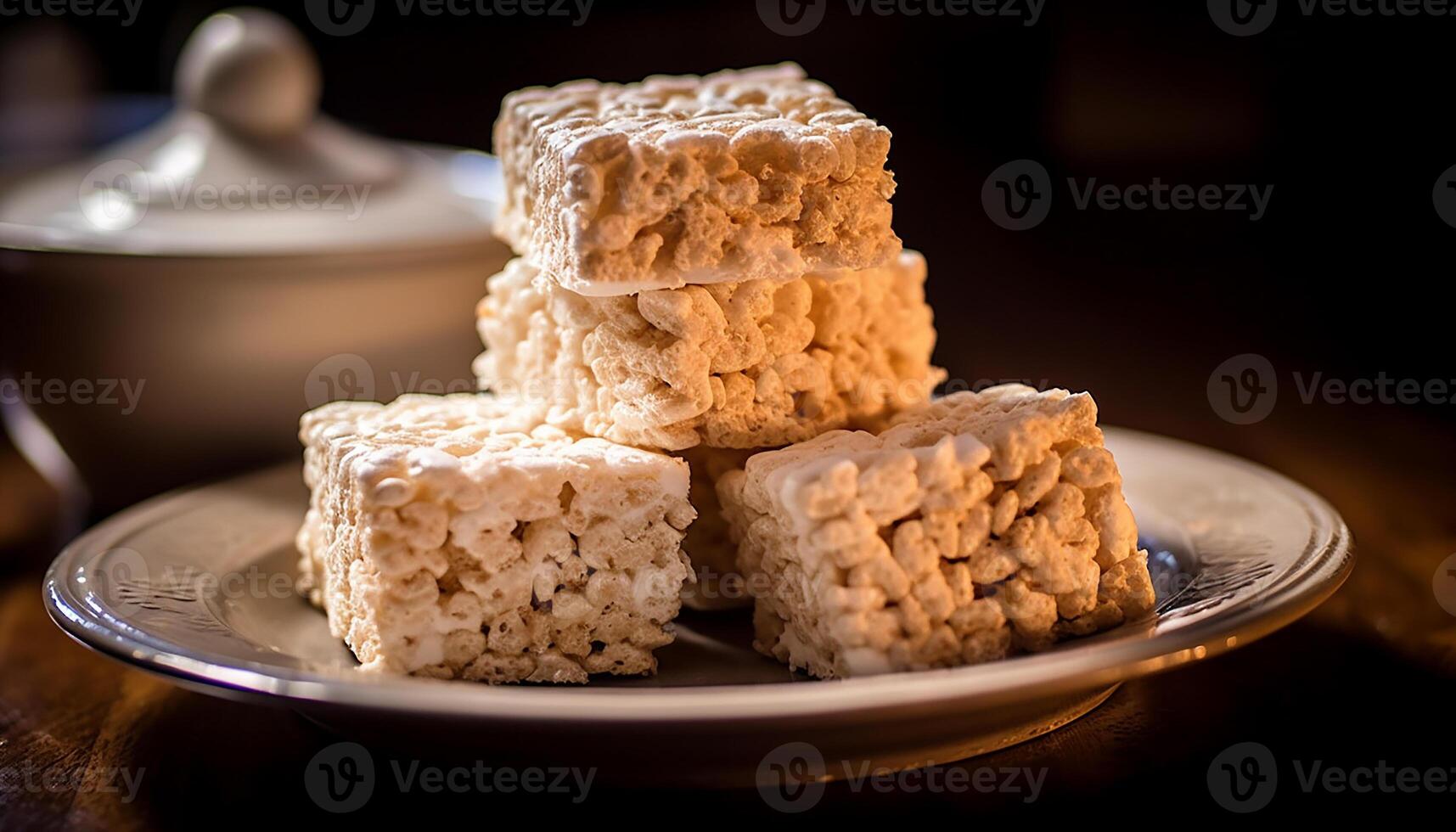 ai generato fresco fatti in casa dolce su di legno piatto, dolce e indulgente generato di ai foto