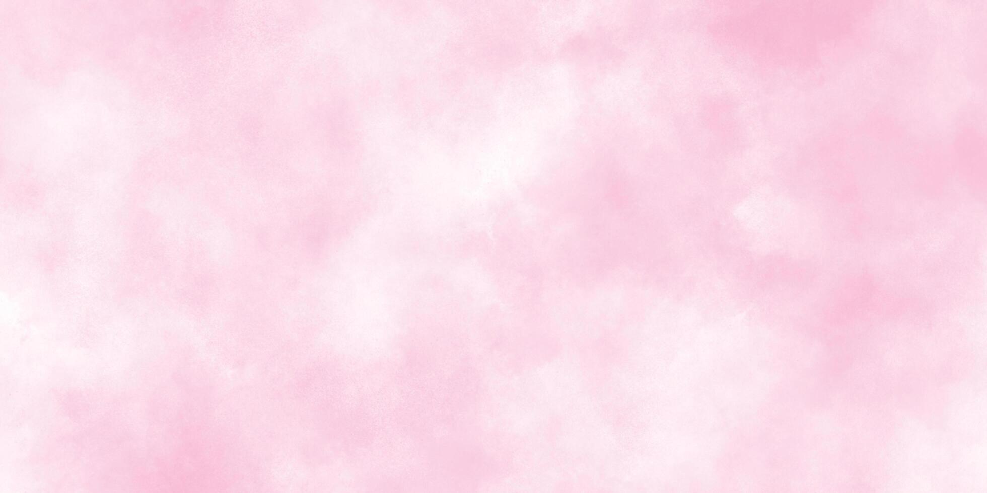 astratto rosa acquerello sfondo con Fumo, rosa struttura con grunge Fumo, vuoto liscio rosa carta struttura per sfondo, coperchio, carta, decorazione e design. foto