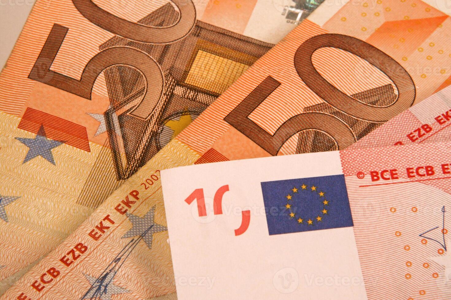 Euro i soldi sfondo foto