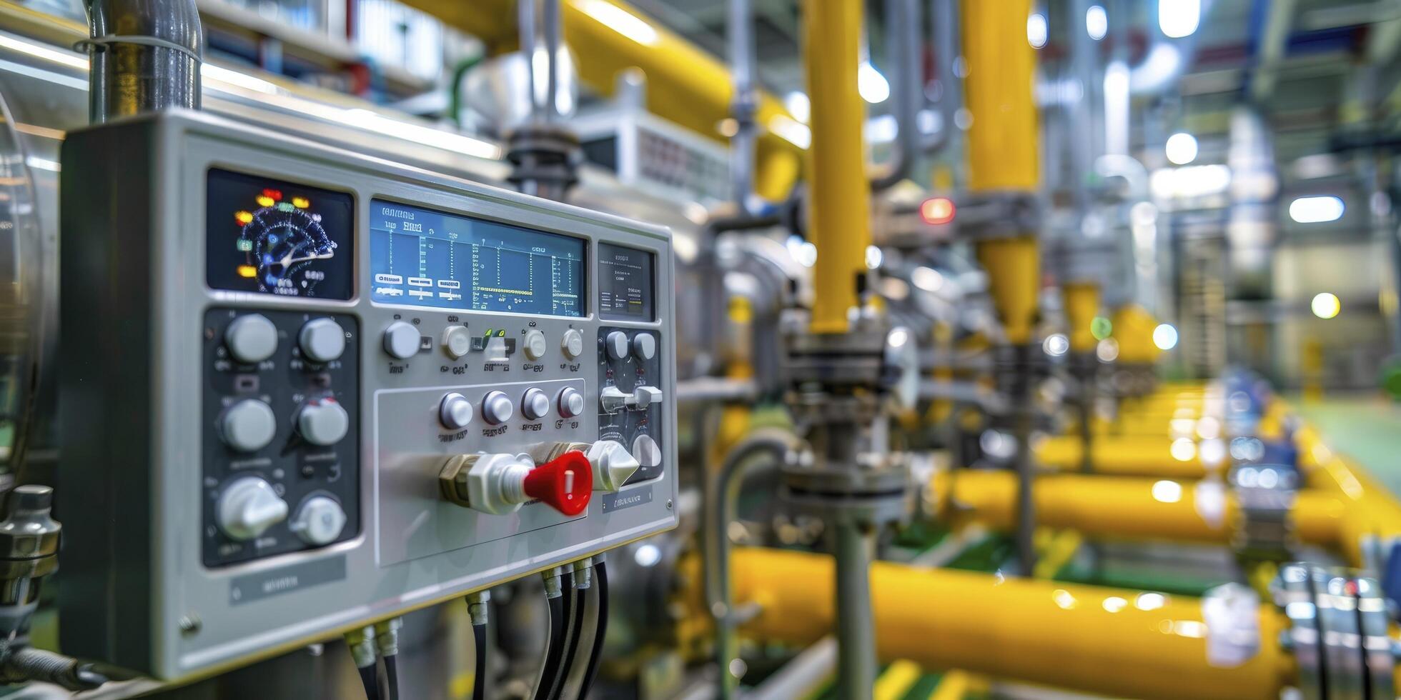 ai generato Esplorare il ruolo di scada sistemi nel industriale automazione e controllo, messa a fuoco su Come ingegneri utilizzare queste sistemi per tenere sotto controllo e gestire complesso processi nel tempo reale foto