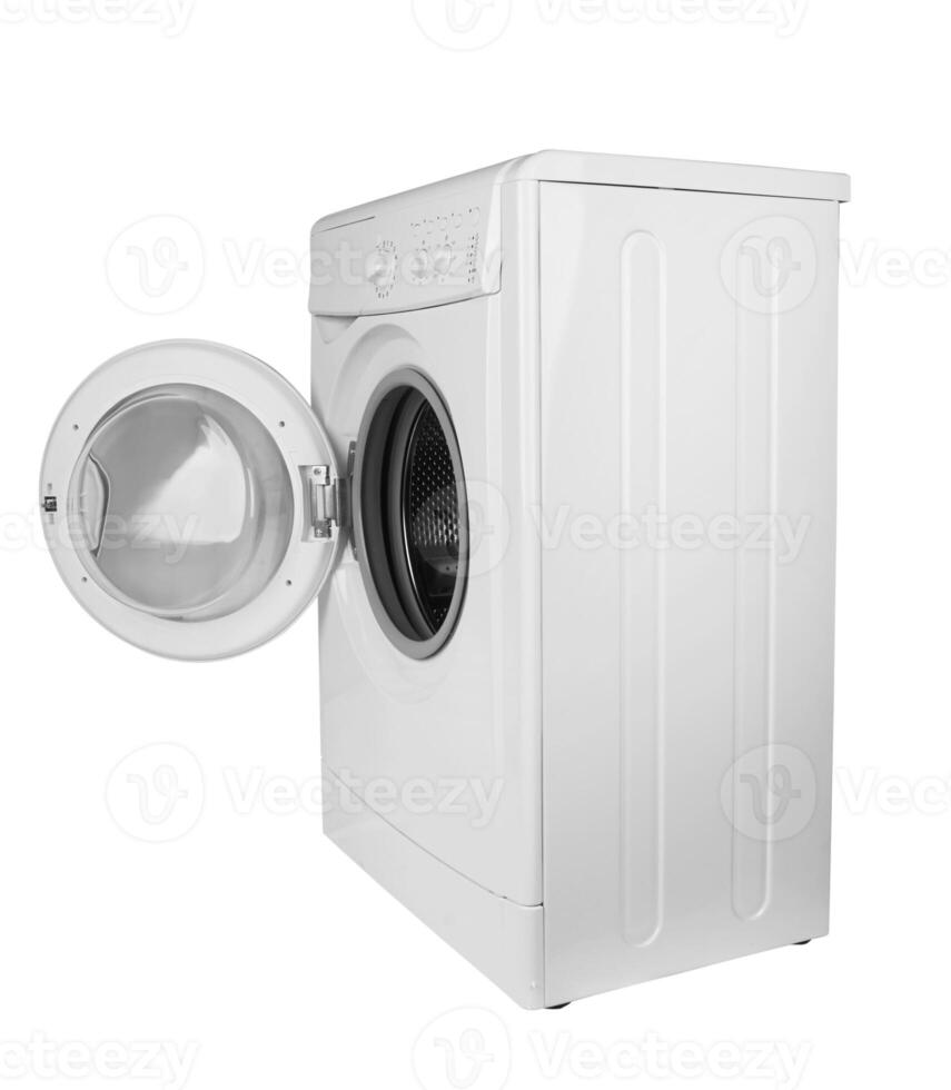 lavatrice isolata foto