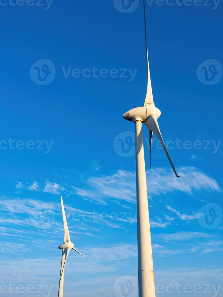 vento turbine azienda agricola nel taiwan. foto