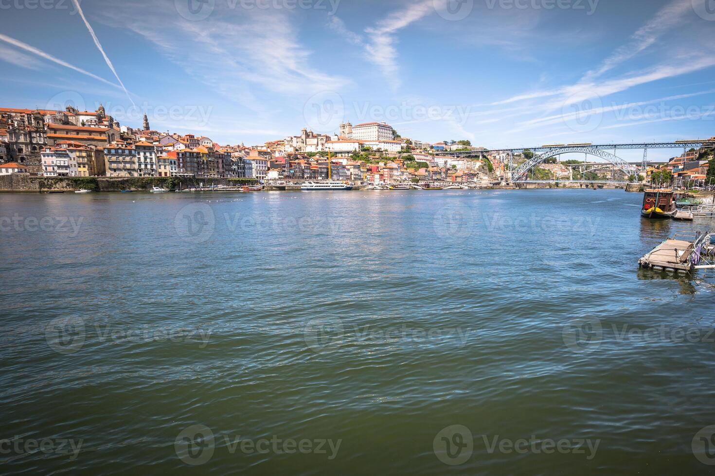porto, Portogallo vecchio cittadina su il douro fiume. foto